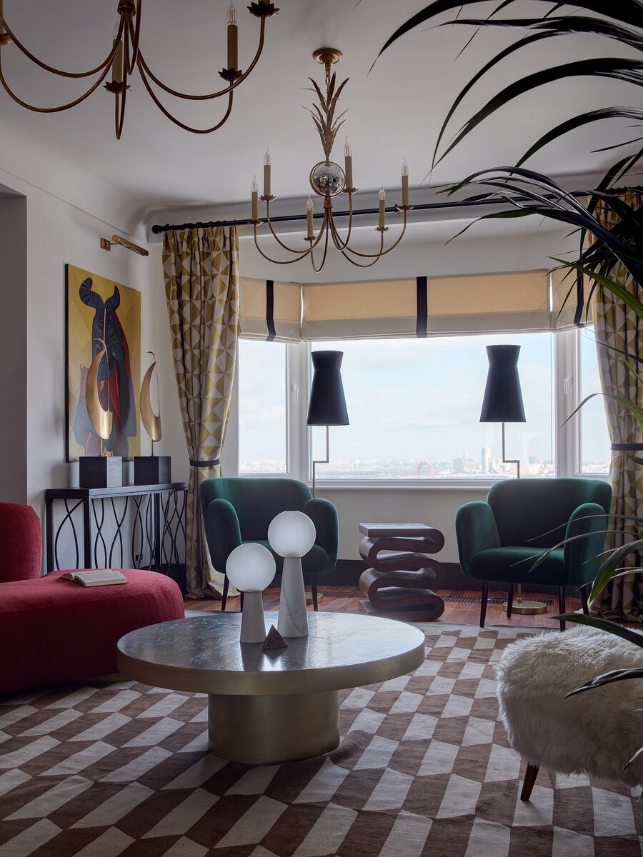 Квартира в Москве , на Французкий манер