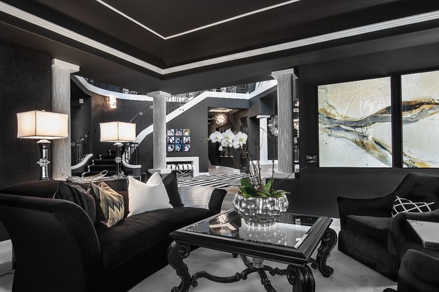 SJC Dramatic Remodel contemporary-vardagsrum