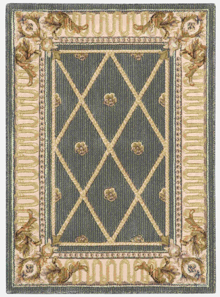 Ashton House Rug, 2' x 5'9" Traditional Area Rugs by ShoppyPal