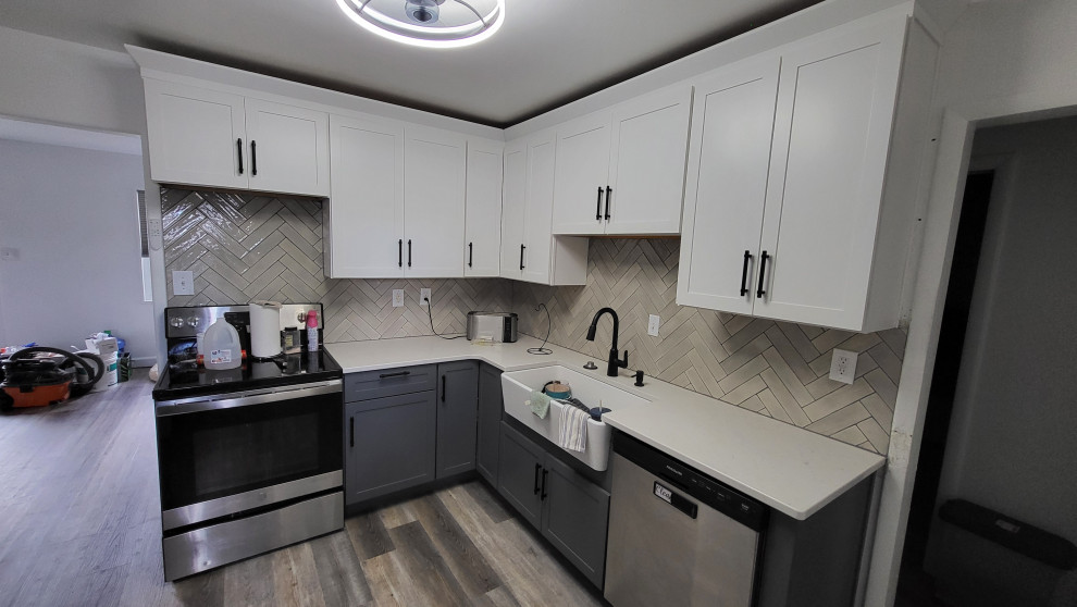 Two-Tone Kitchen Cabinets✨