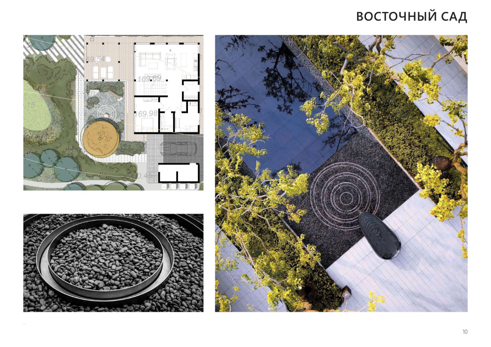 Проект частного сада Комарово