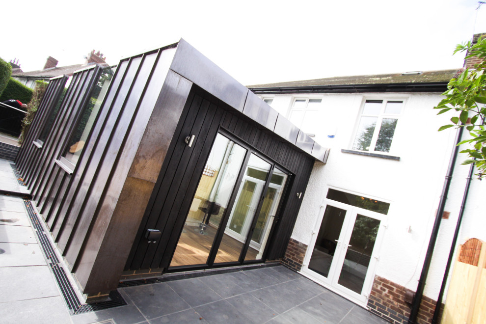 Contemporary exterior in Cheshire.
