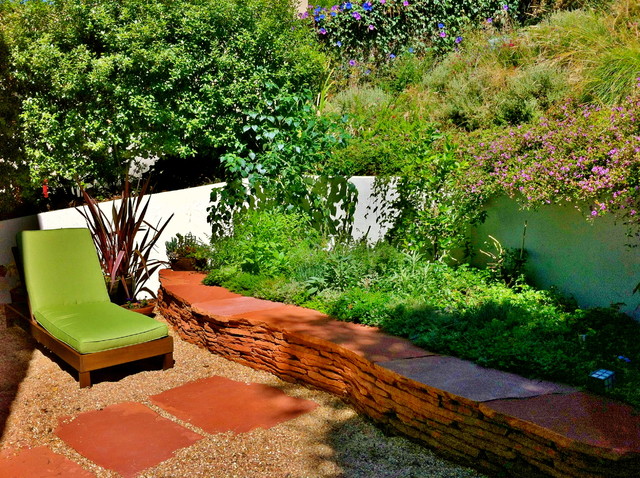 Patios modern-uteplats