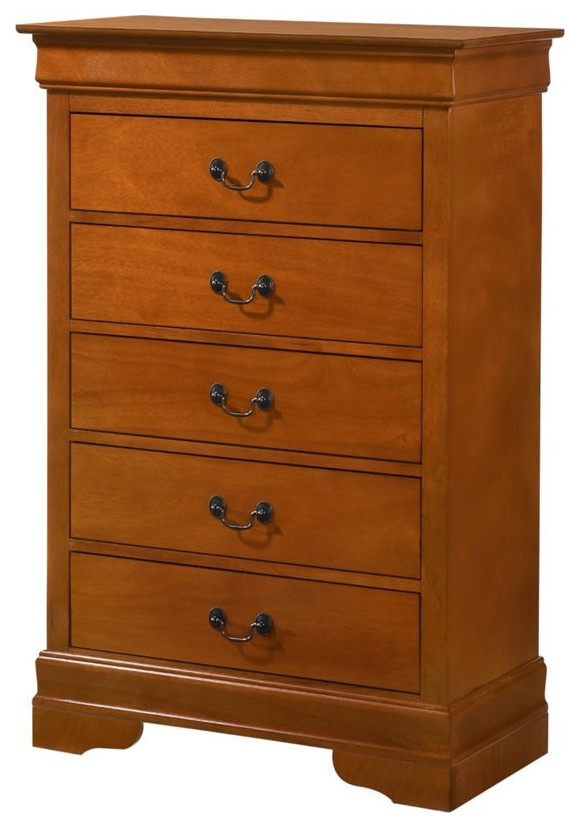 Louis Phillipe Chest - Traditional - Dressers - by Glory Furniture | Houzz