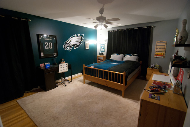 Eagles Football Bedroom for Kid - Modern - Bedroom - Philadelphia - by  Militello Painting and Powerwashing, LLC