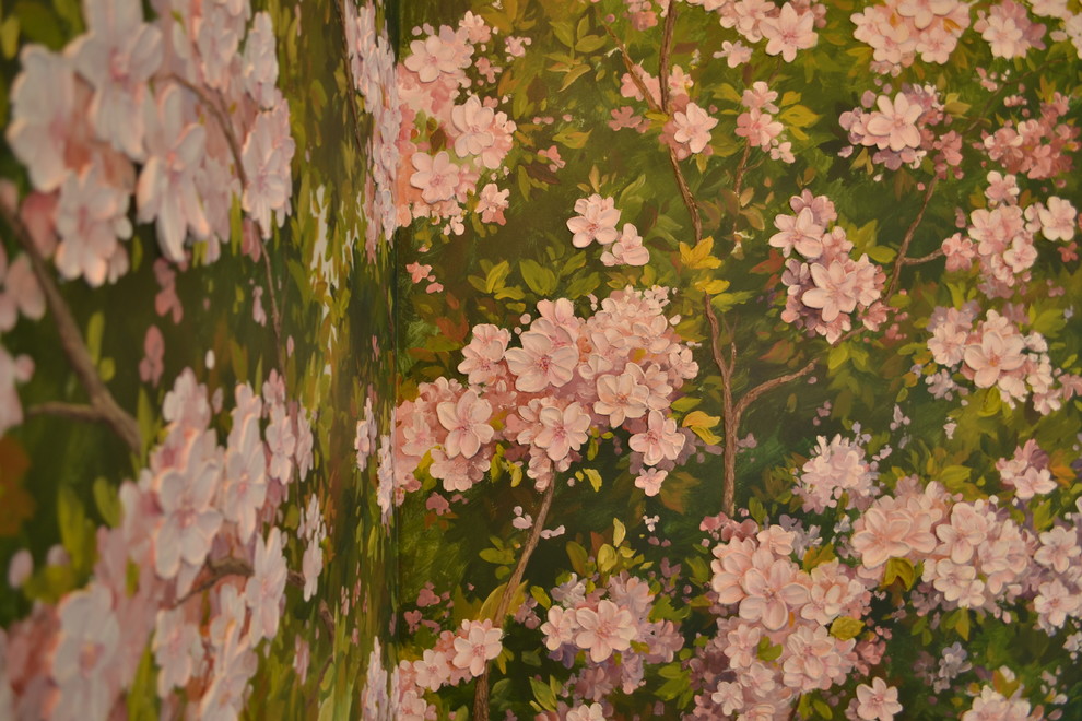 Роспись стен бассейна