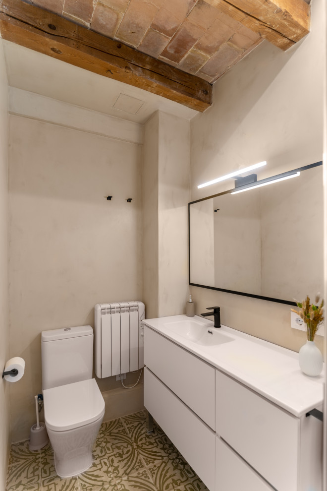 Imagen de cuarto de baño contemporáneo pequeño
