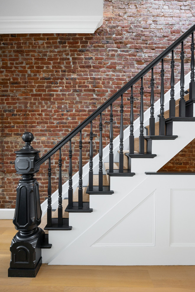 Design ideas for a retro staircase in New York.
