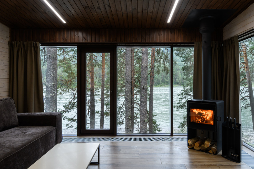 отдельно стоящие дома в эко-отеле Алтика