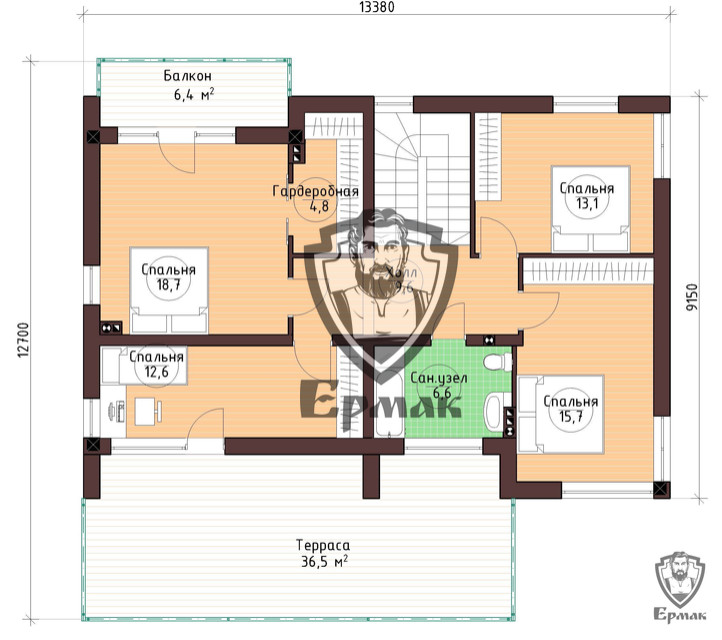 План 2-го этажа