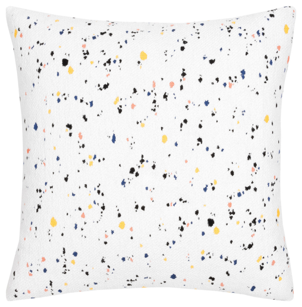Terrazzo Pop Indoor/Outdoor Performance Pillow, 20"x20" Contemporary