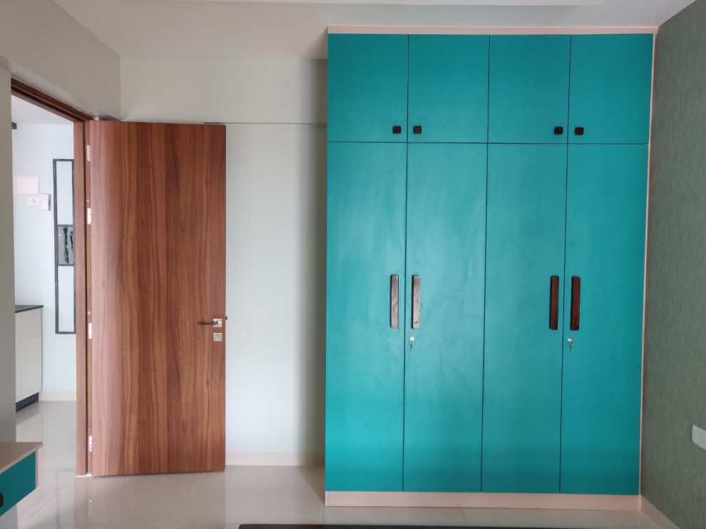 Design ideas for an eclectic storage and wardrobe in Bengaluru.