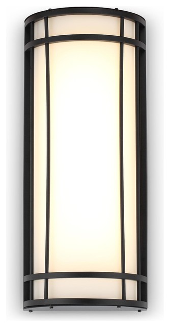 Diana Modern Matte Black Led Outdoor Wall Light Diana Modern Matte Black Led Outdoor Wall Light