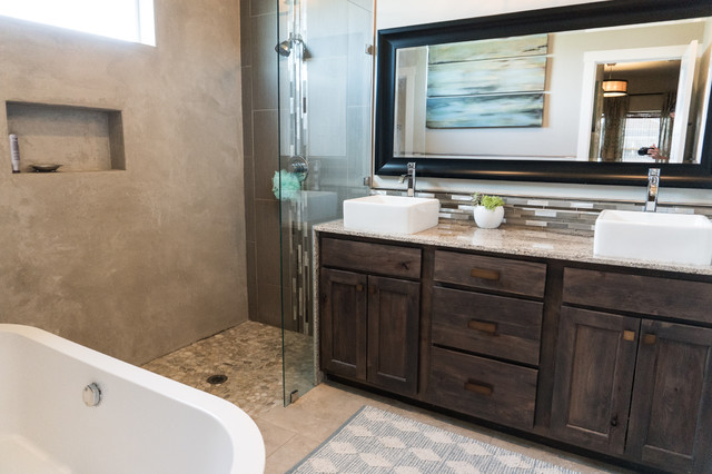 Open Concept Master Bath contemporary-bathroom