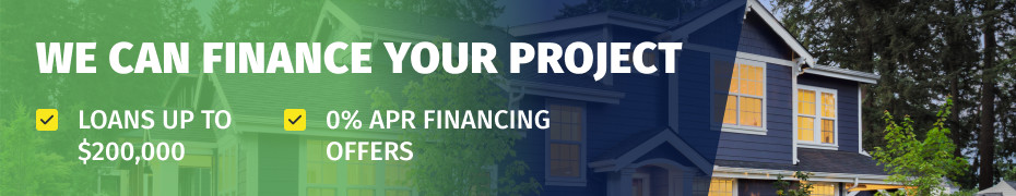 Financing available banner