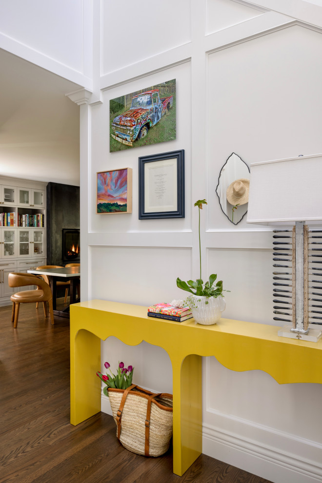 Eclectic entryway photo in Seattle