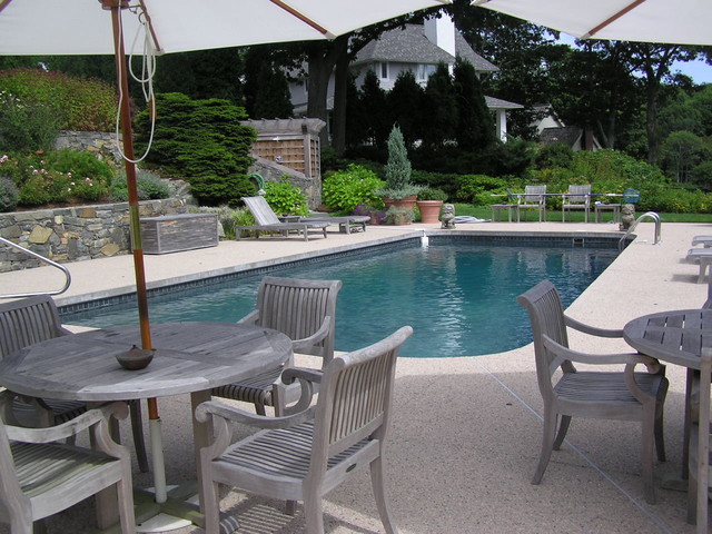 Stone Cottage Renovation traditional-swimming-pool-and-hot-tub