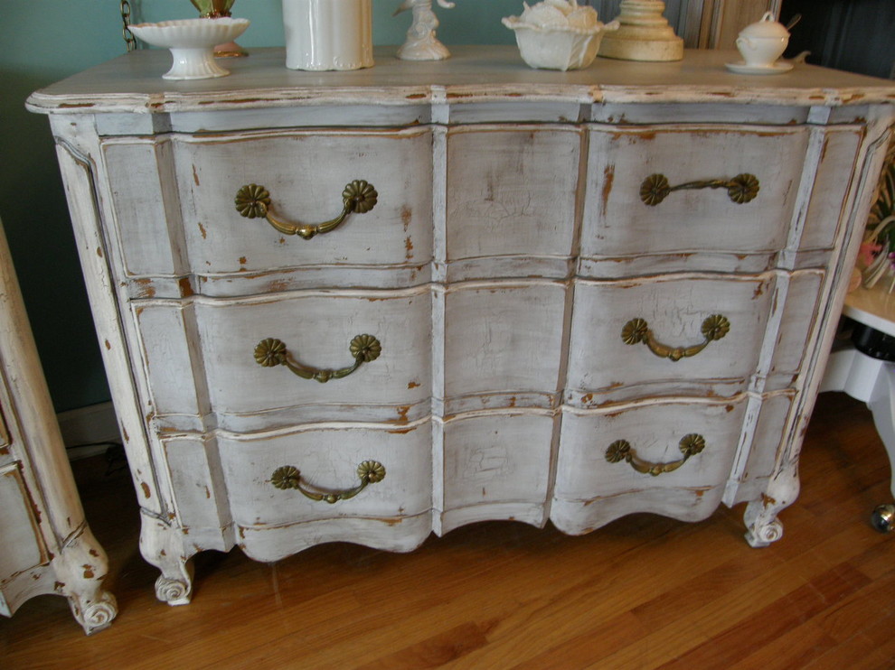 distressed antiques by Vintage Chic Furniture