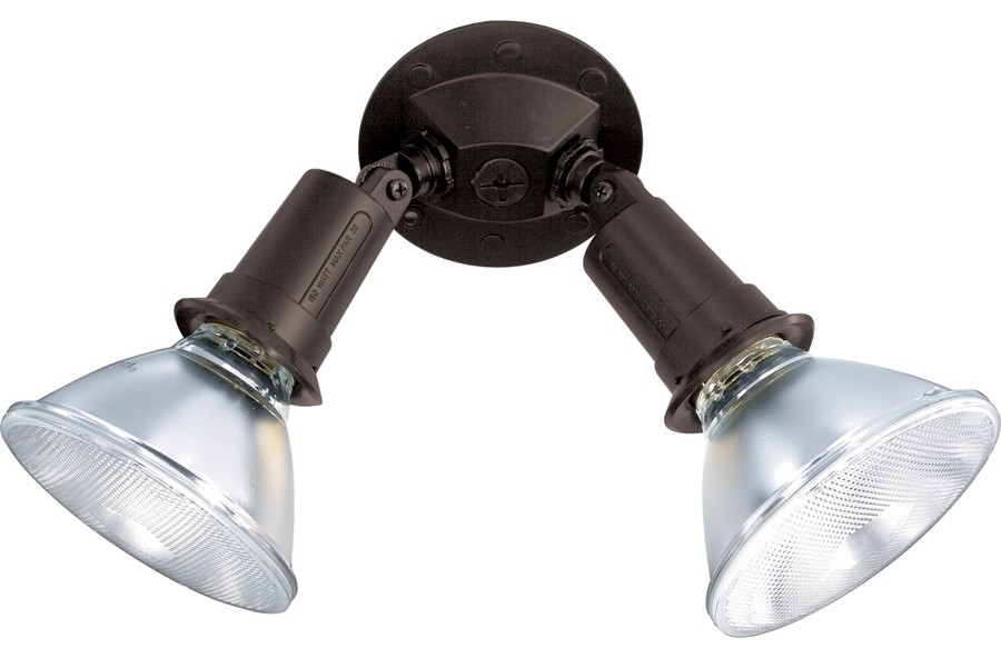 Nuvo 2Light 10" Flood Light, Exterior PAR38, Adjustable Swivel, Black