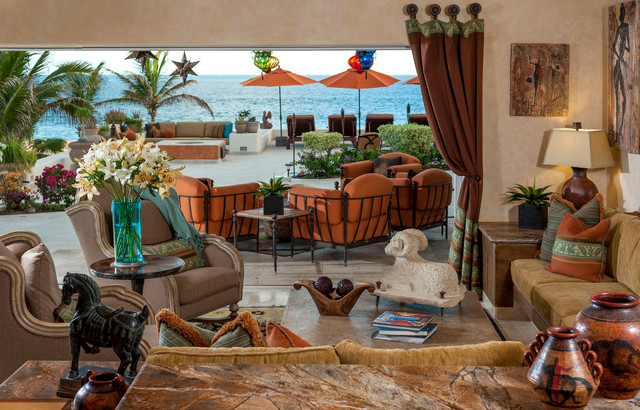 Pedregal Beach Front Project middelhavsstil-dagligstue
