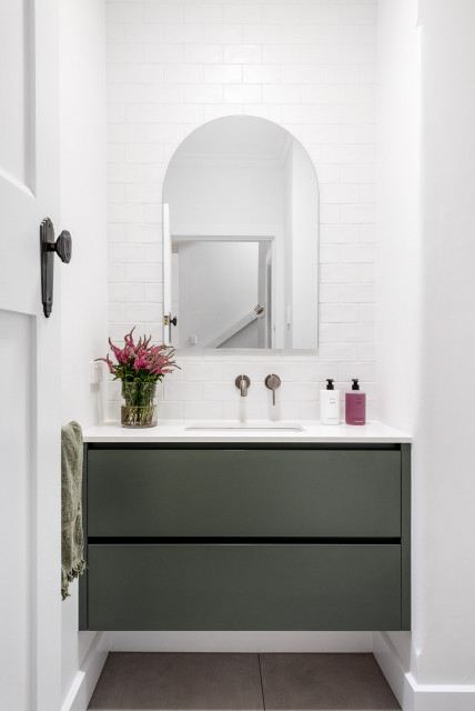 Halifax St, Brighton contemporary-cloakroom