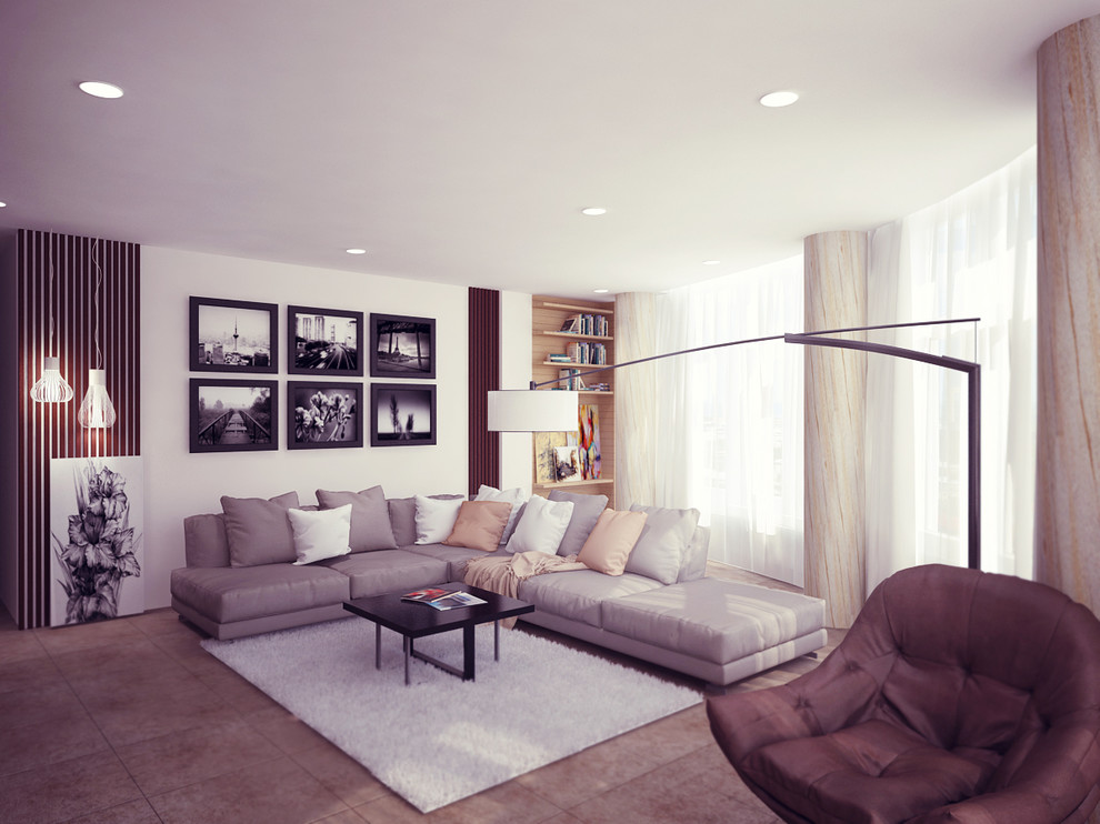 Modern apartments in Moscow