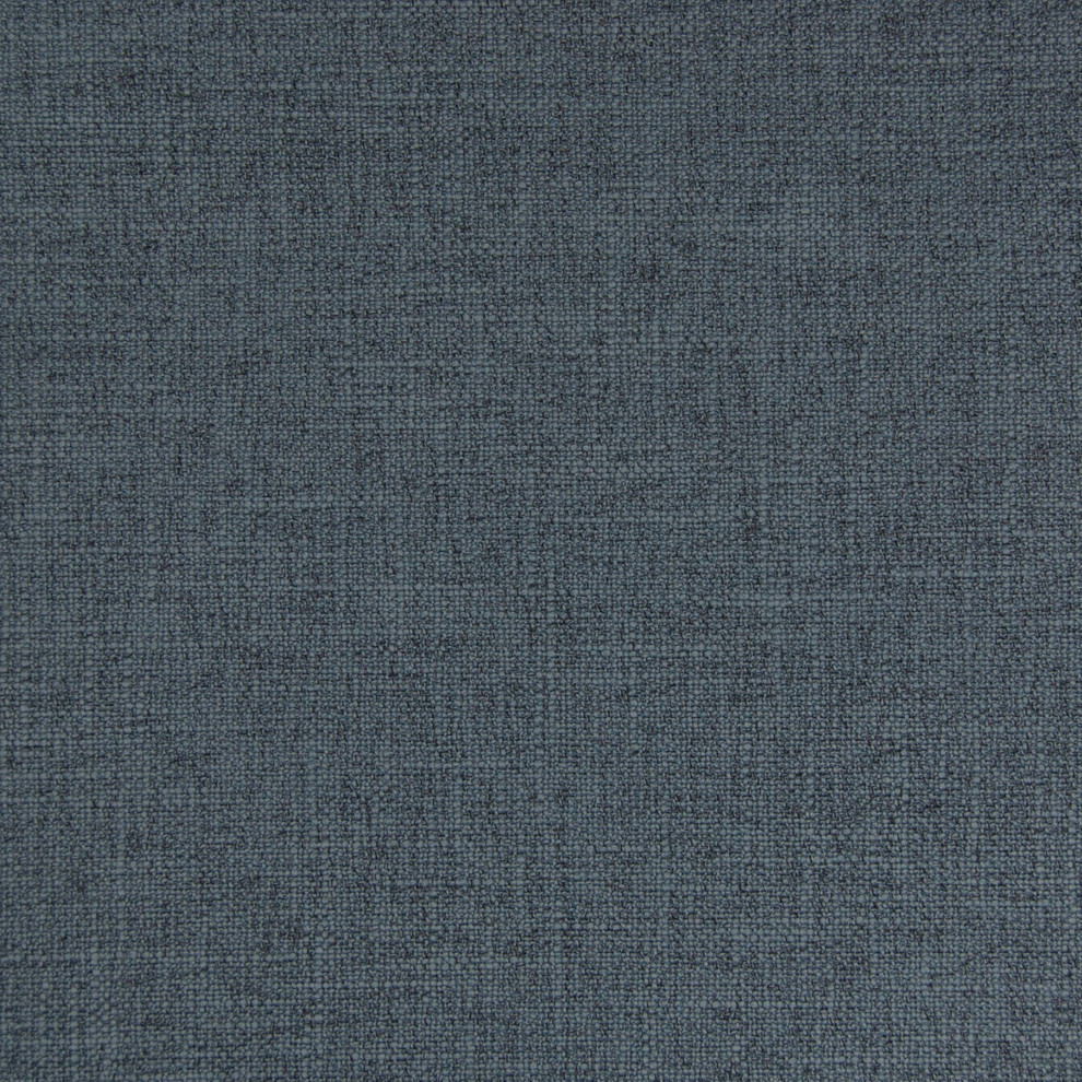 Ink Blue Solid Woven Texture Crypton Performance Upholstery Fabric
