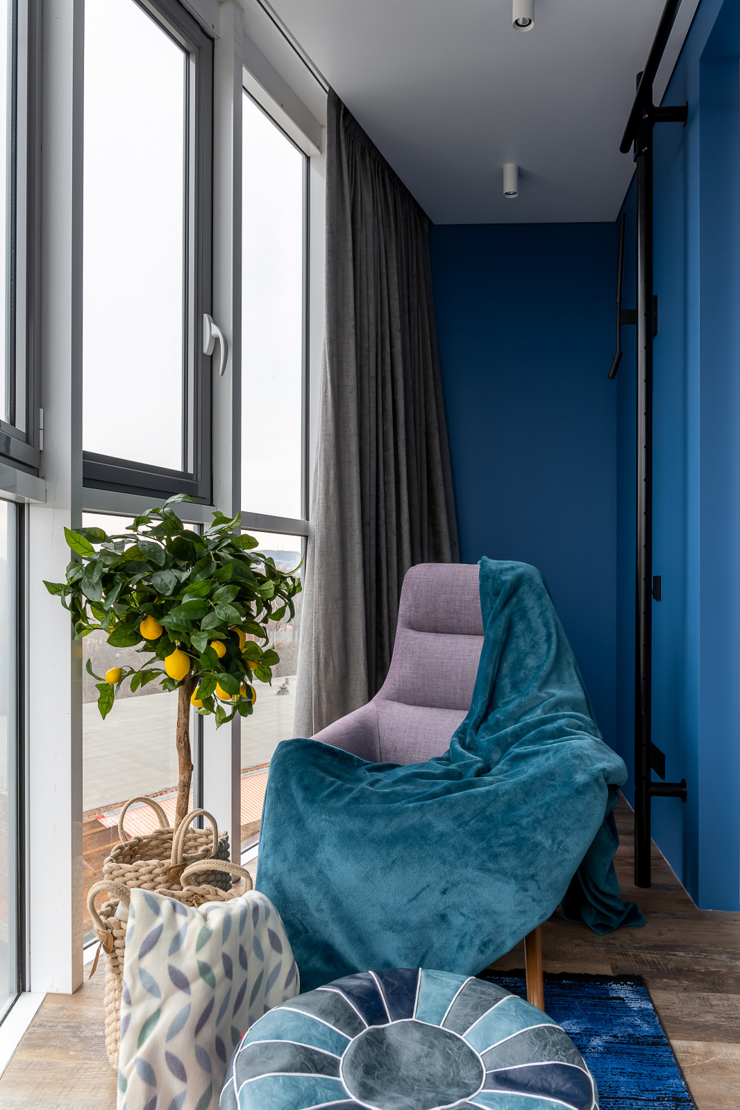 Реализованный дизайн проект квартиры ЖК "Академический"