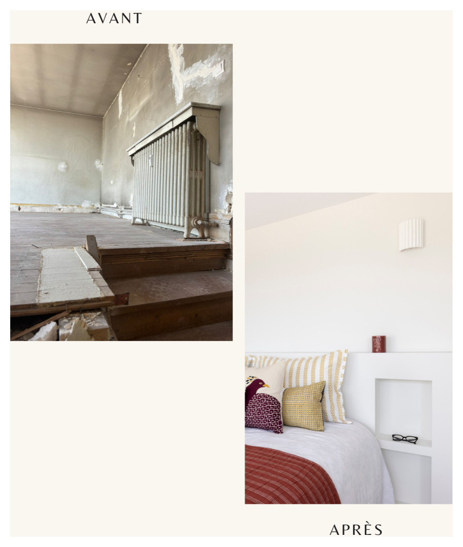 Un duplex des années 30 de 60m2 entièrement repensé