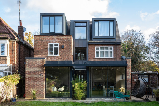 Waterfall House contemporary-exterior