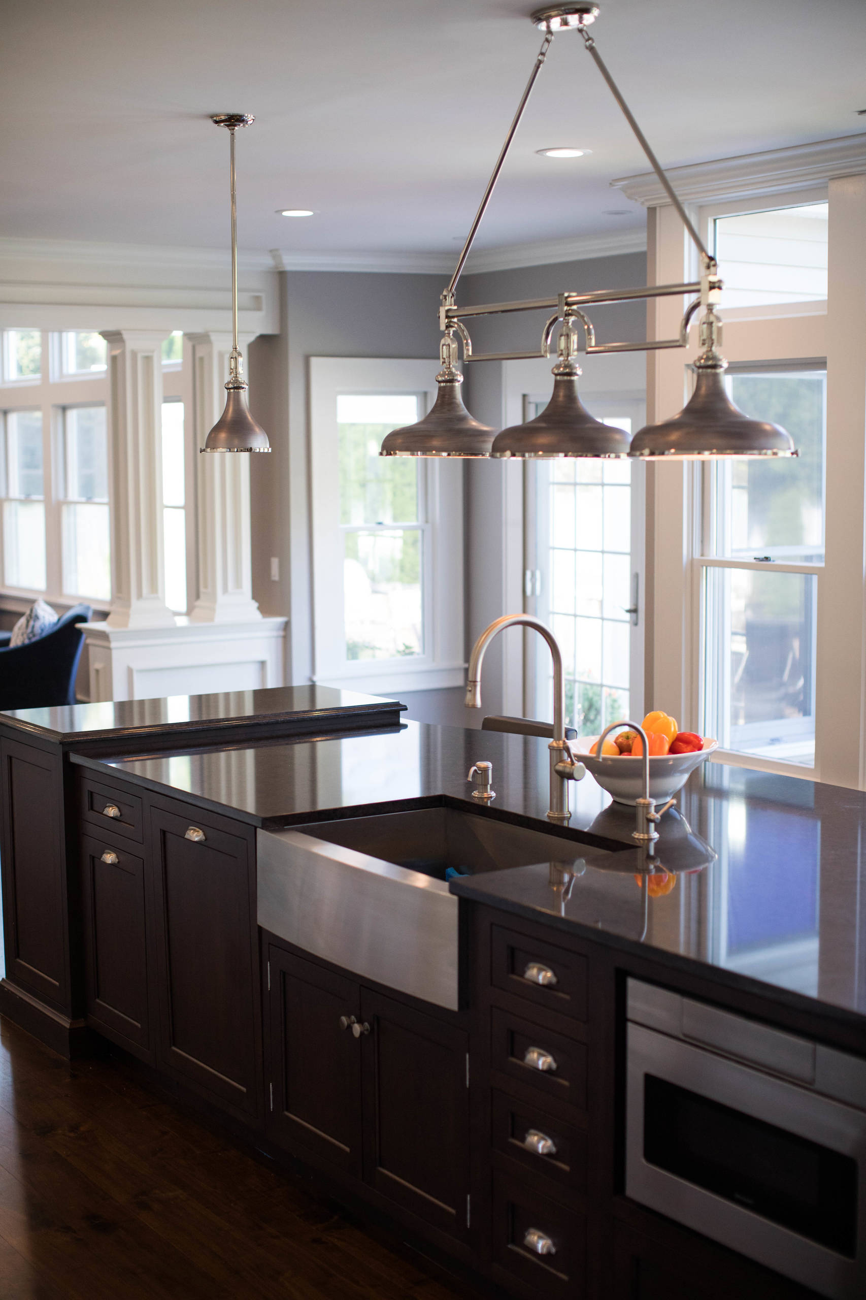 Transitional Kitchen/Great room