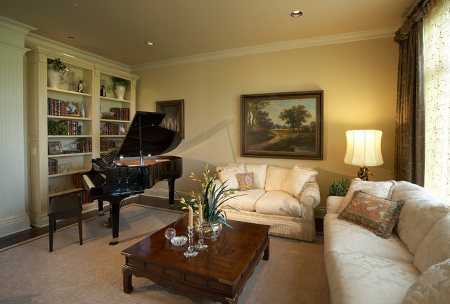 Redmond Custom traditional-living-room