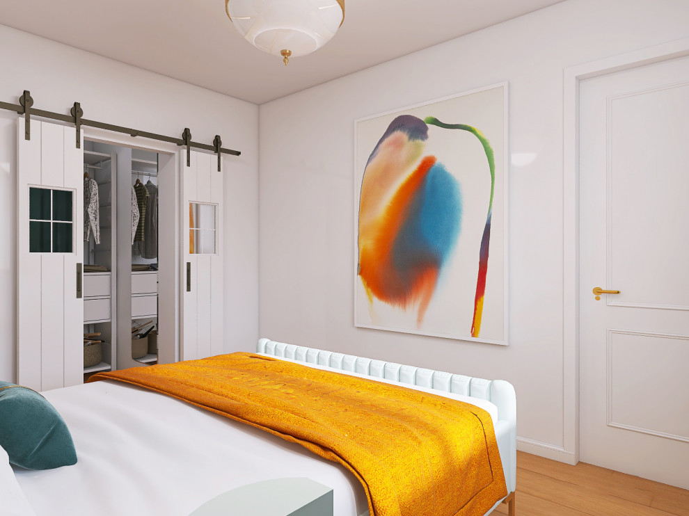 Двухкомнатная квартира в стиле фьюжн