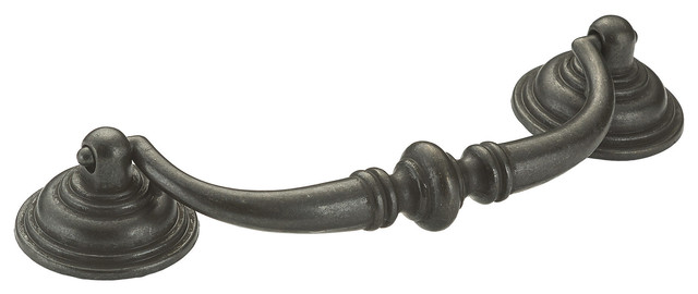 Traditional Metal Pull 4 1 108 Mm Cc Matte Black Iron Traditional Metal Pull 4 1 108 Mm Cc Matte Black Iron