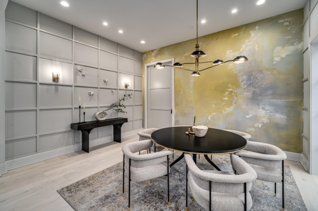 Hasan Residence transitional-dining-room