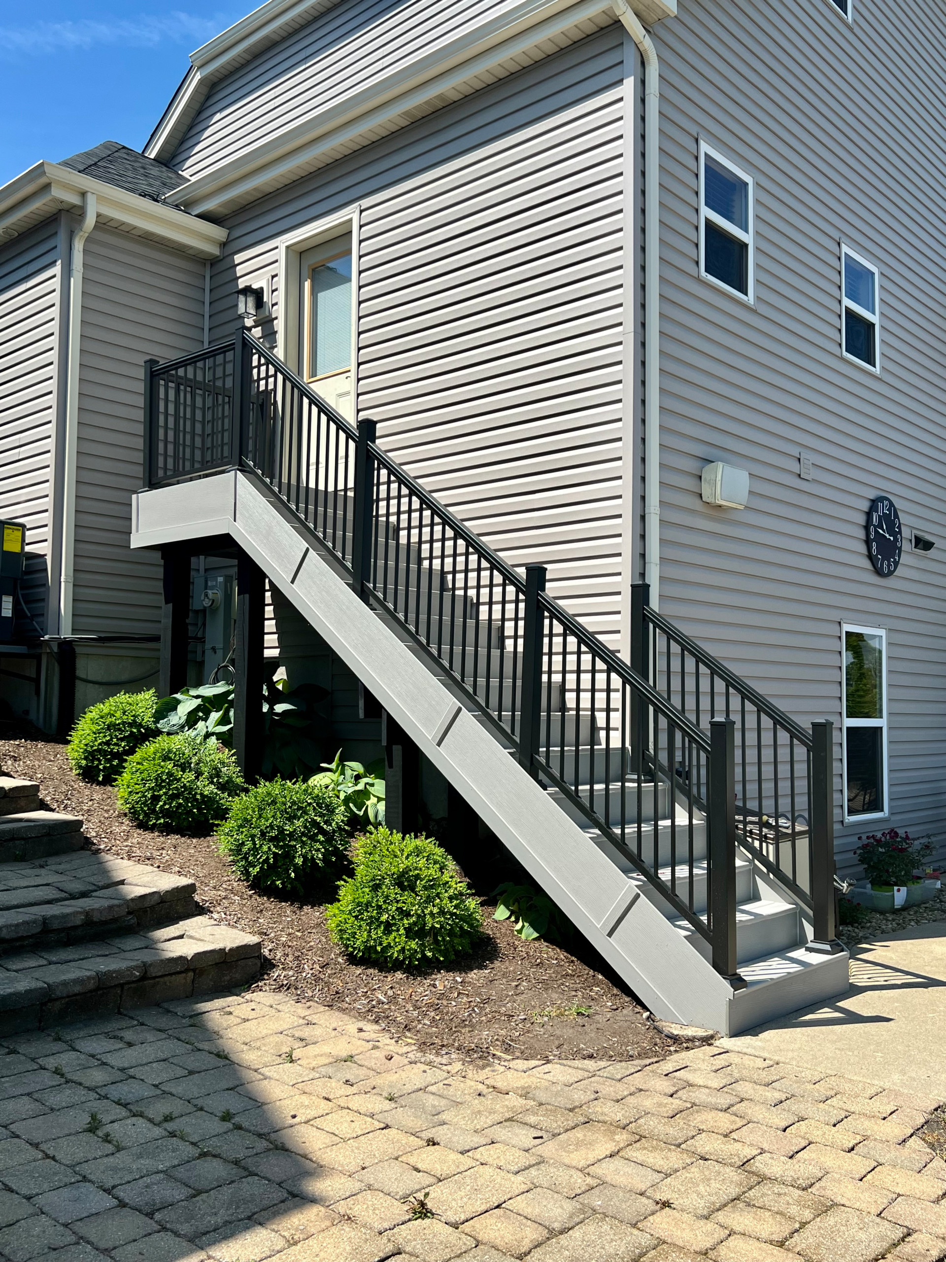 Exterior Staircase & Deck Addition