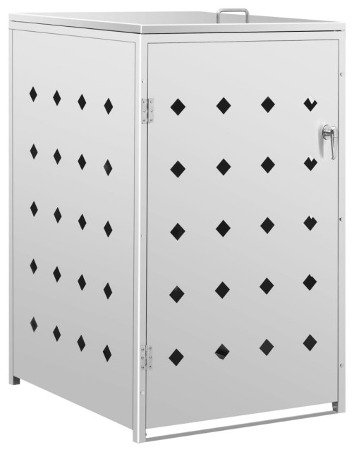 vidaXL Garbage Can Storage Trash Can Enclosure Garbage Can Shed