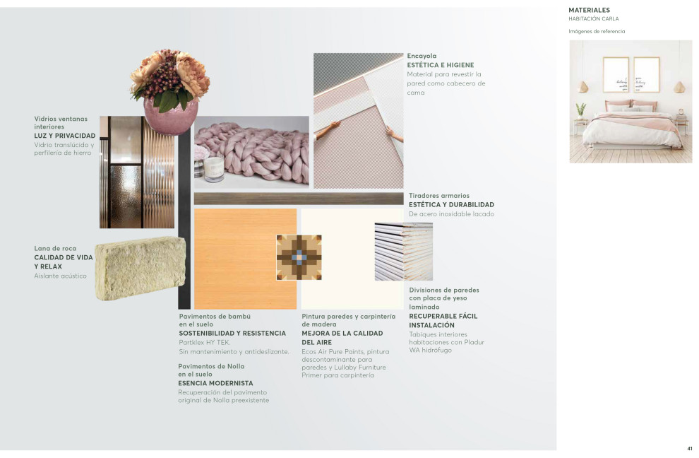 Moodboards - Materiales
