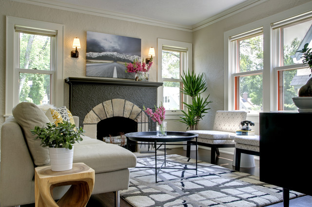 13th Avenue contemporain-salon
