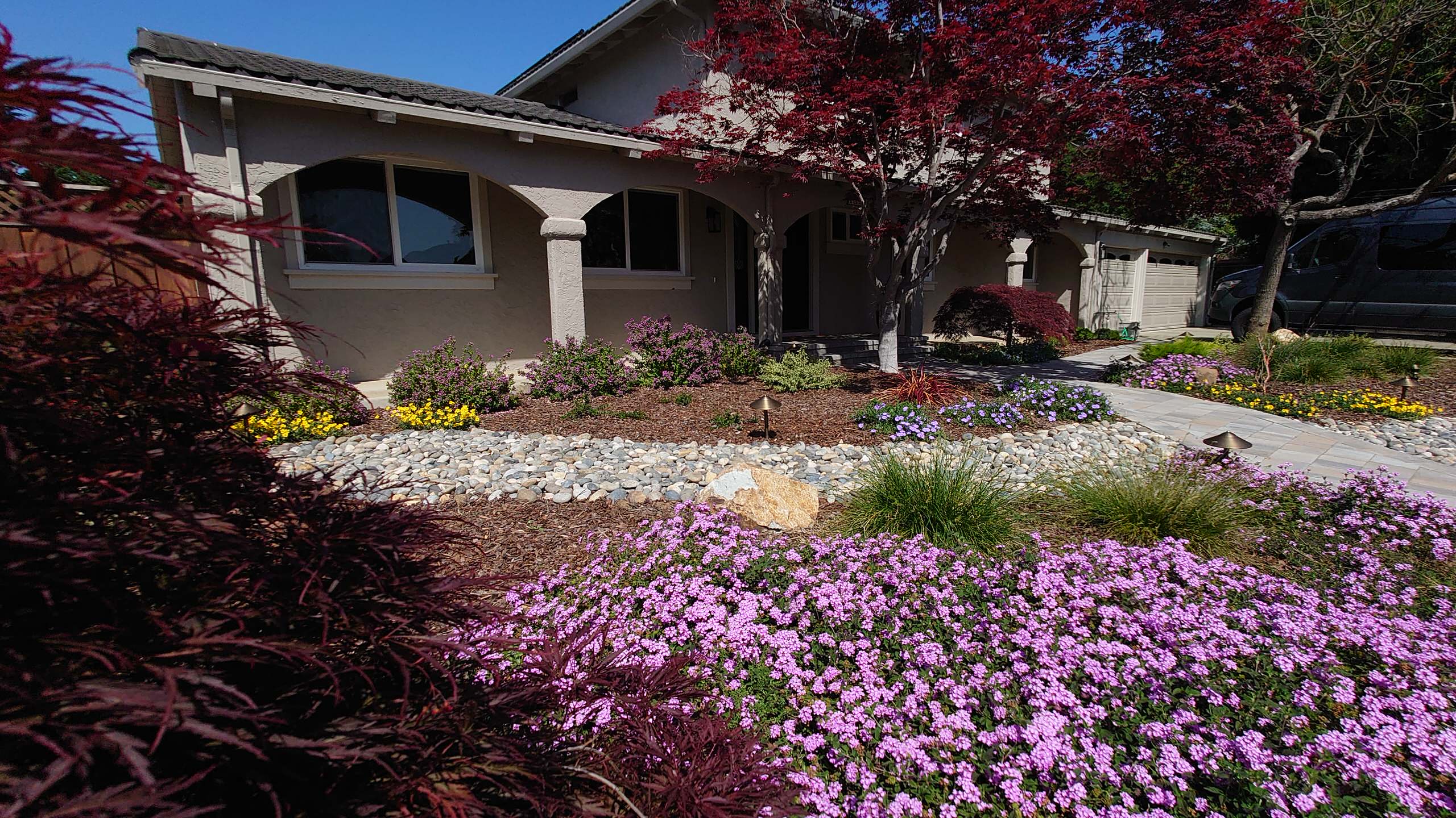 DESIGN TO COMPLIMENT MAPLE TREES