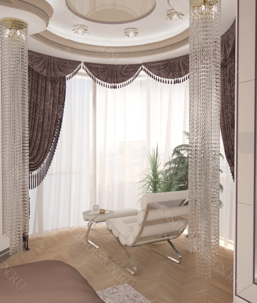 квартира с современным интерьером