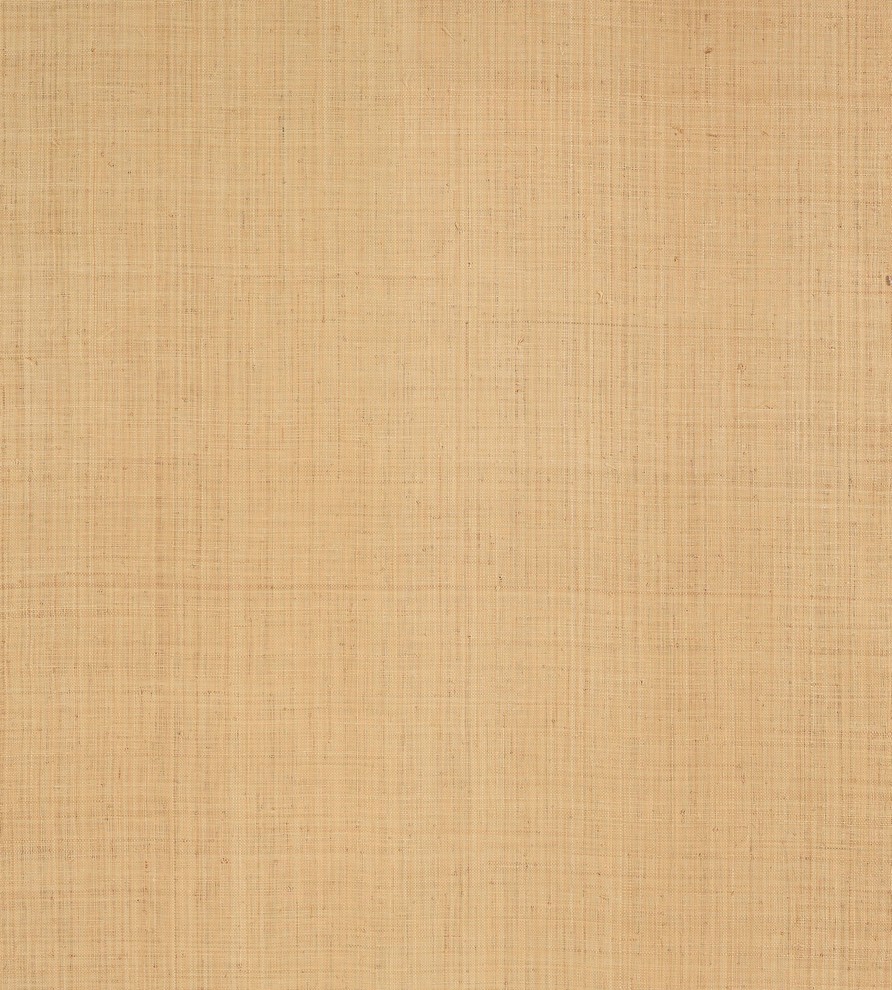 Schumacher Nakara Fine Textured Grasscloth Wallpaper Contemporary