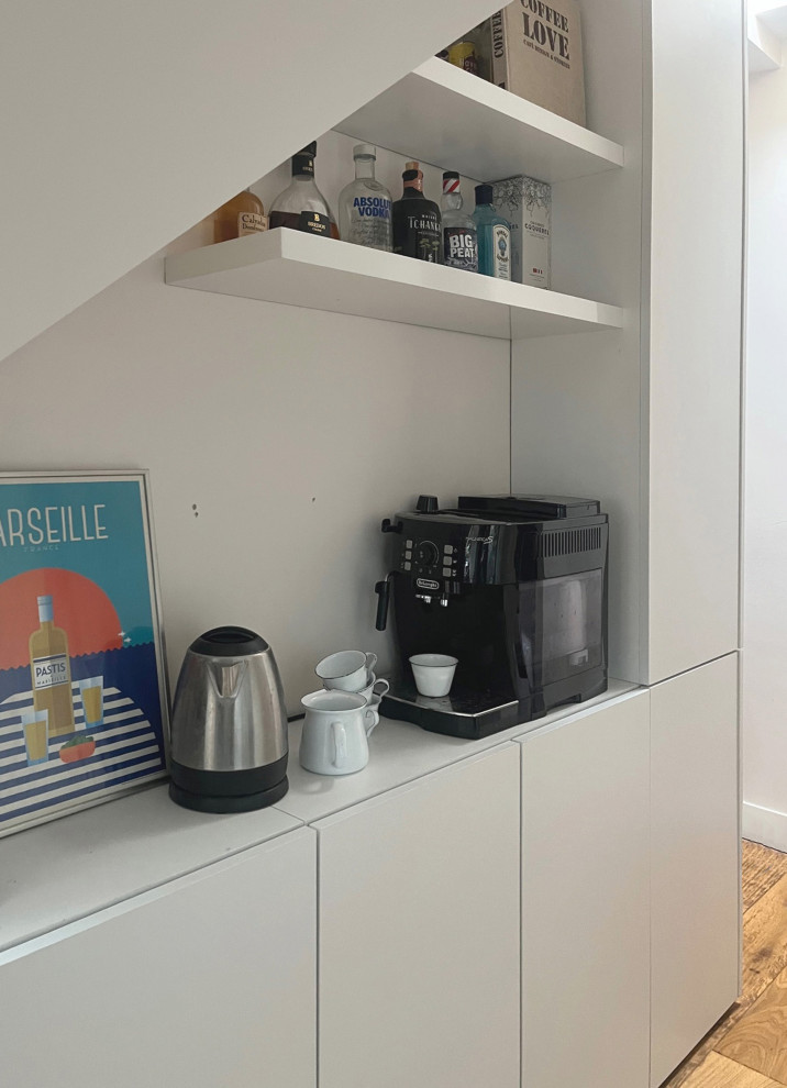 Aménagement appartement sous toiture mansardée