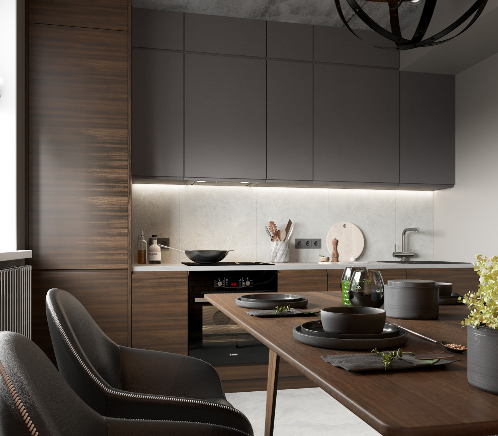 Строгая квартира в Бутово серии П-46М