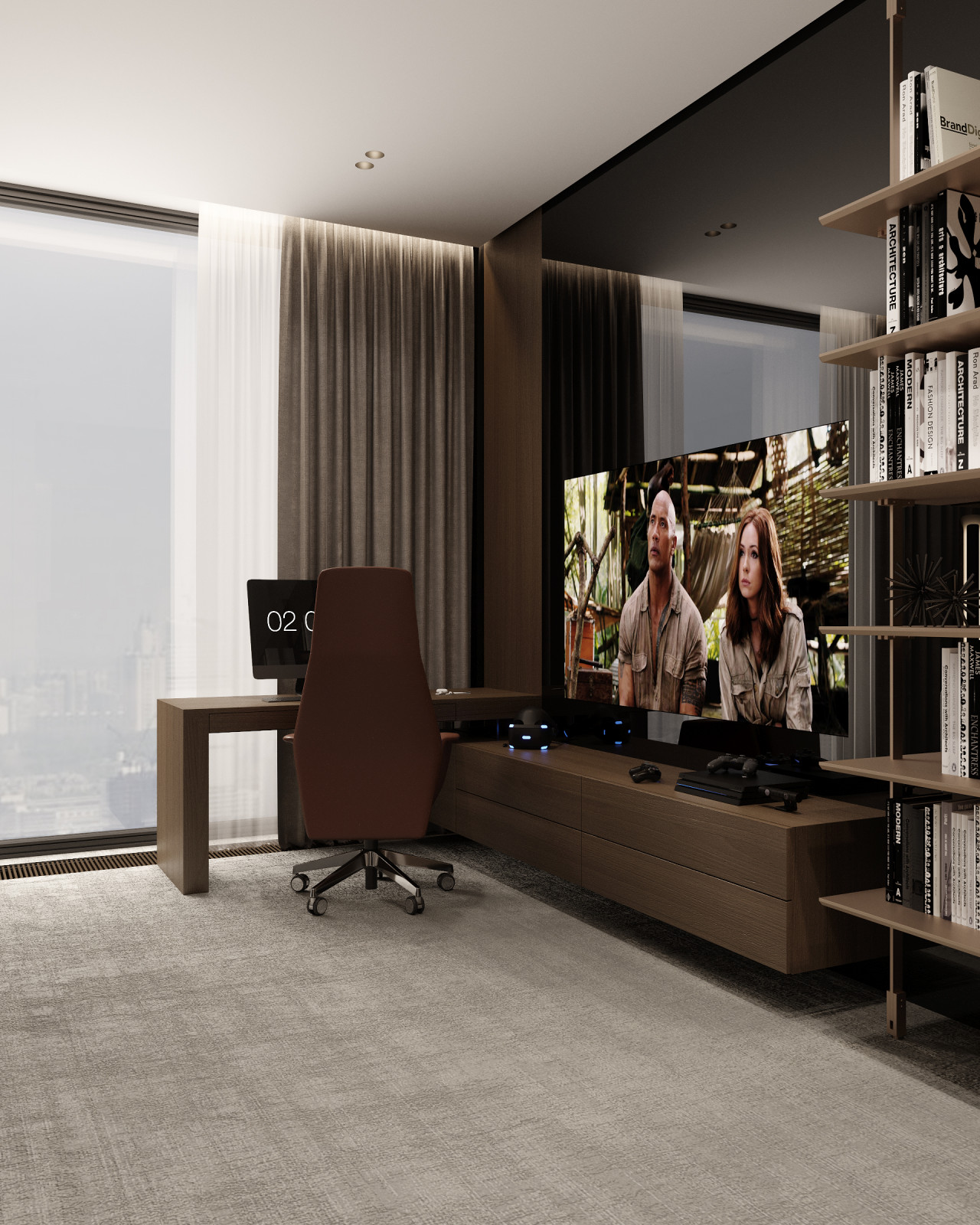 Апартаменты в башне Capital Towers