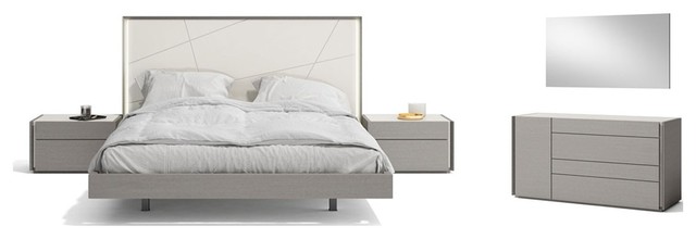 Sintra Premium 5 Piece Bedroom Set Grey King