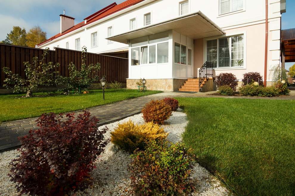 Внутренний дворик таунхауса