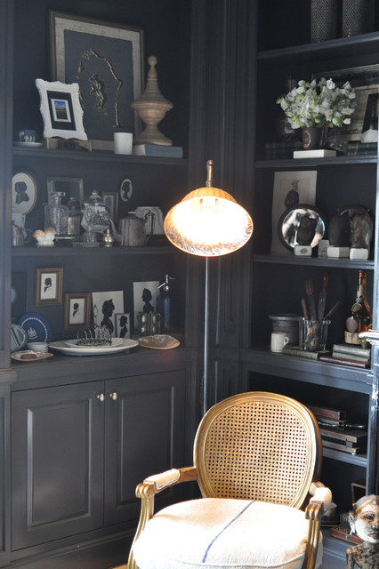 Collector's Library: Jonathan Rachman Design eclectic-home-office