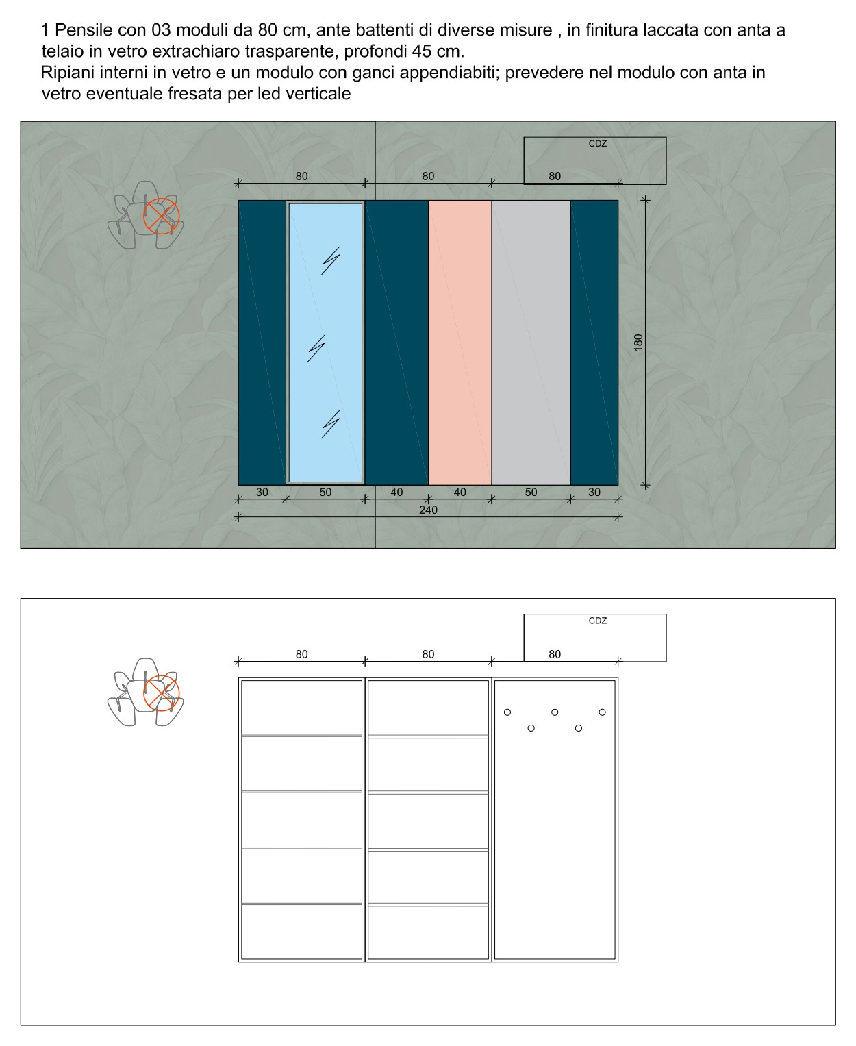 Restyling totale bilocale | Modern Design | 60 MQ