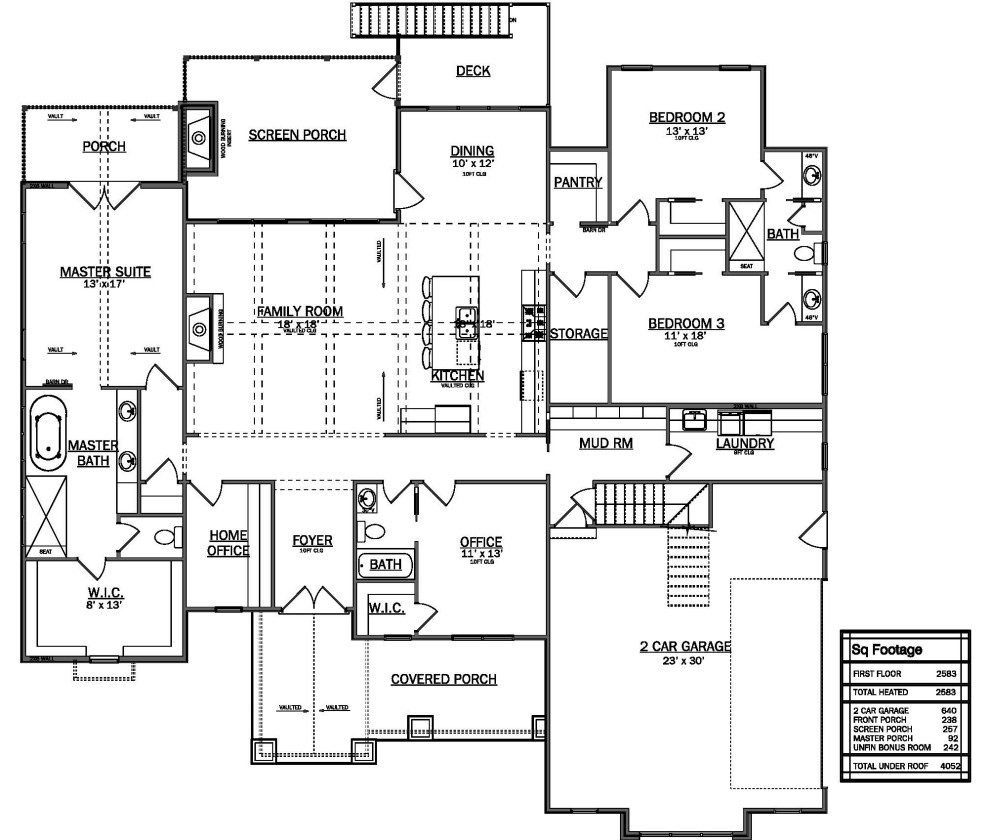 Plan No. 2583